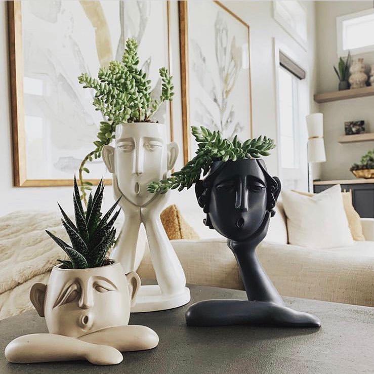 unusual plant pots Persona Planters Trio – House Plant Paradise