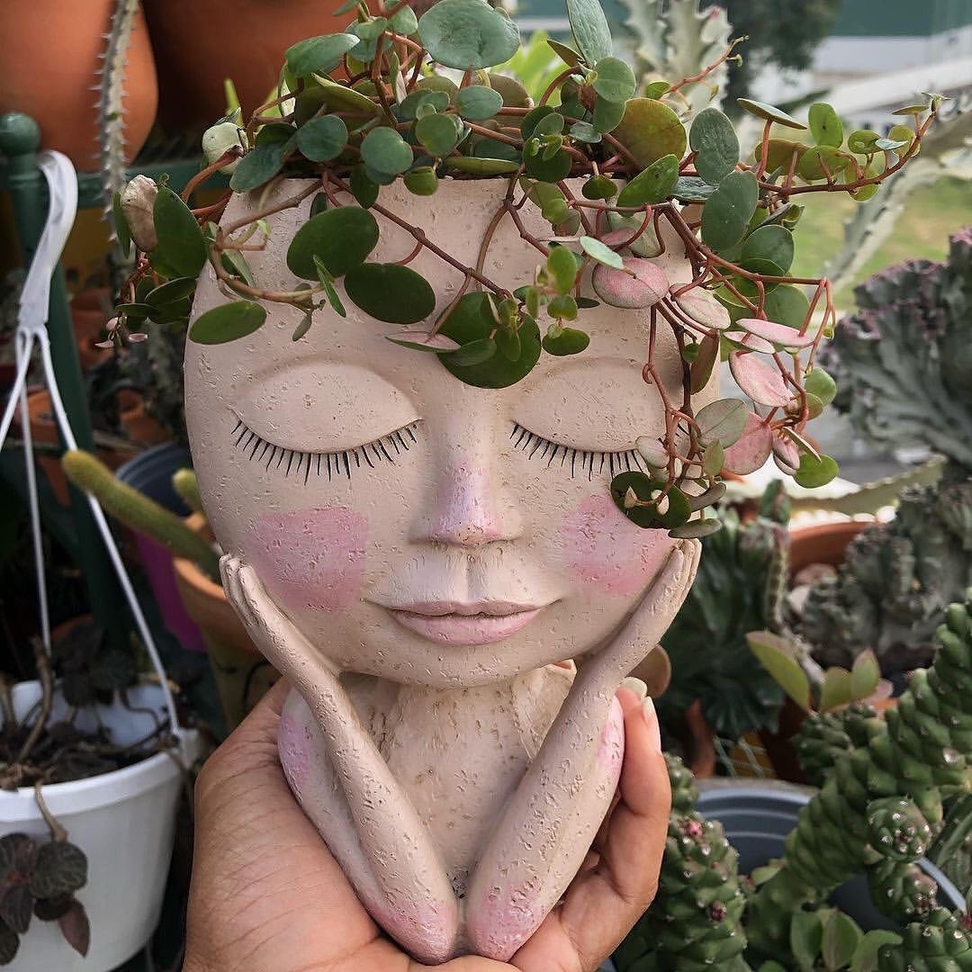 hair in pot plants Nordic Hair Planter