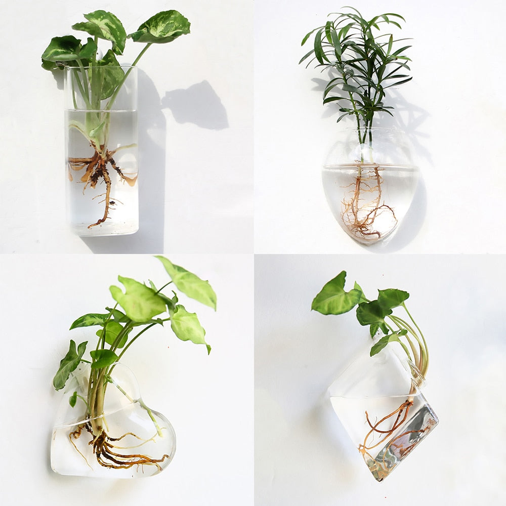geometric wall hanging planter Geometric Wall Stations – House Plant Paradise