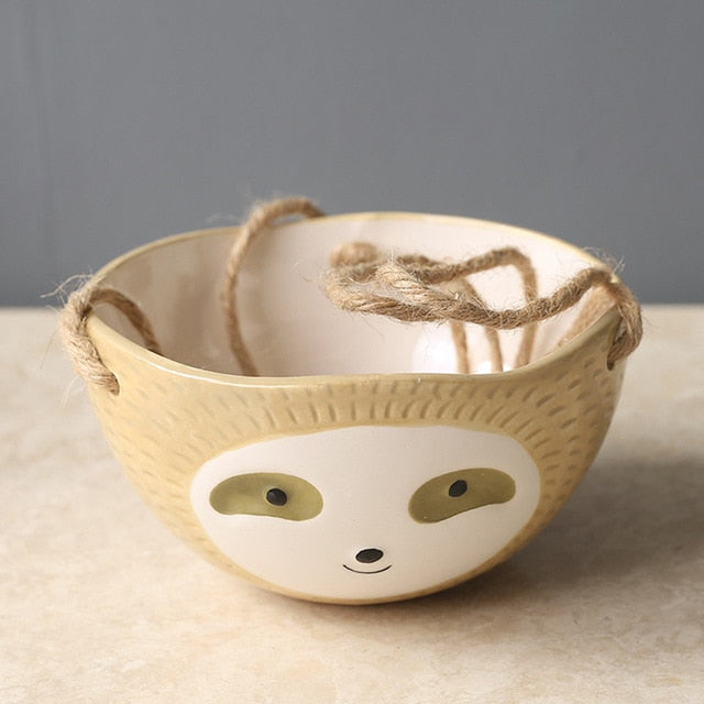 urban outfitters sloth hanging planter Hanging Sloth Planter